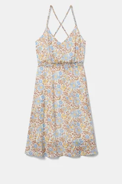 Amour Vert Penny Recycled Sateen Dress MarseilleCafe Hot