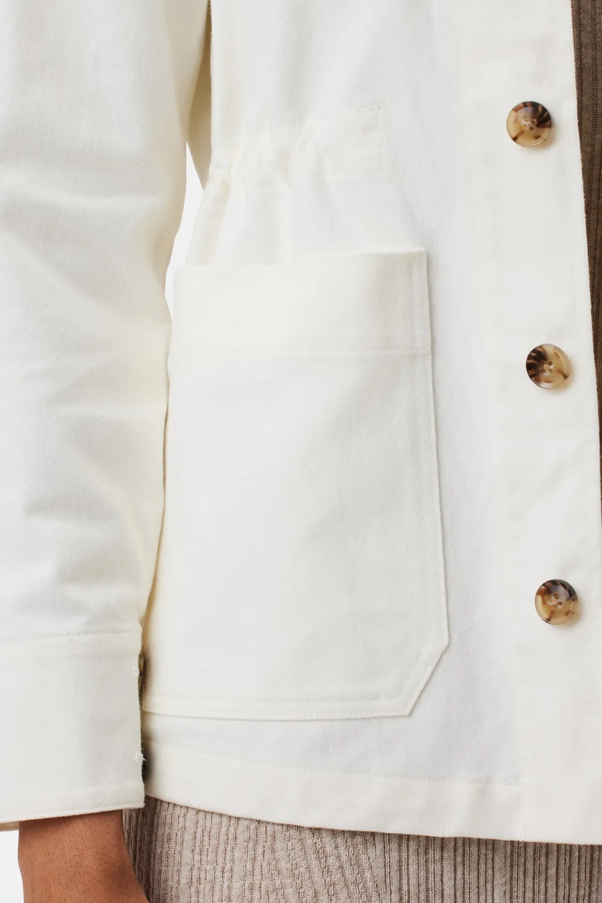 Amour Vert Rylee Jacket Ivory Clearance