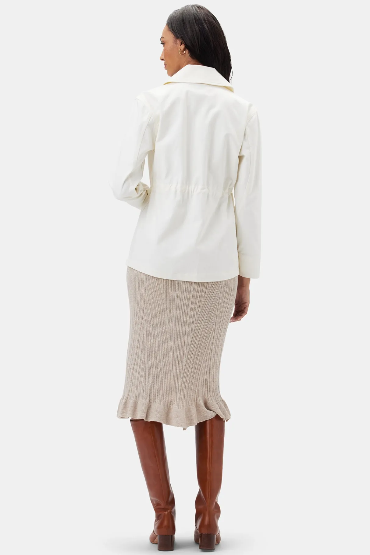 Amour Vert Rylee Jacket Ivory Clearance