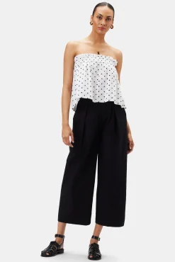 Amour Vert Sammy Organic Cotton Poplin Pant Black Outlet