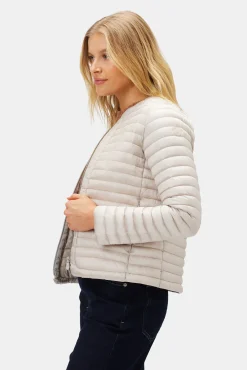 Amour Vert Save The Duck Carina Puffer Jacket SandBeige Clearance