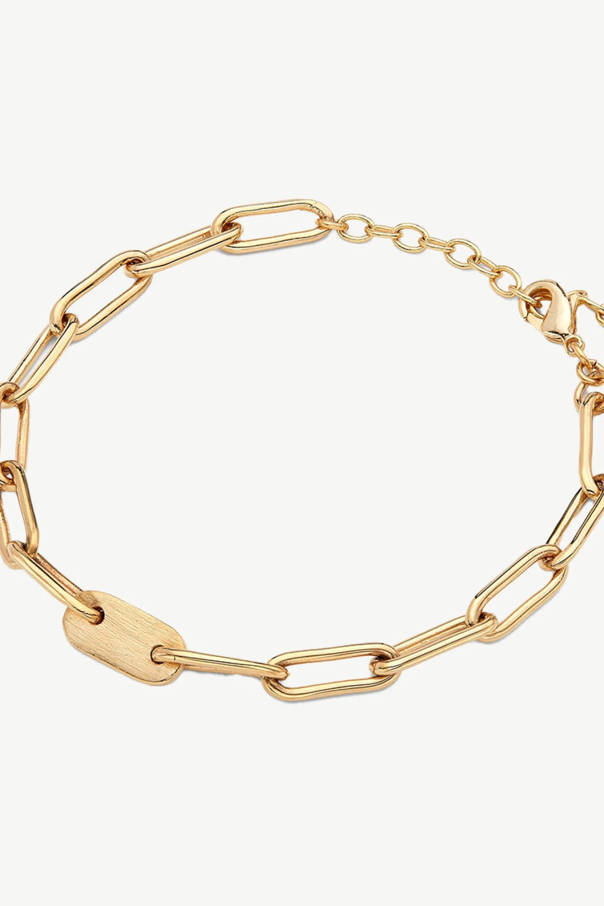 Amour Vert SOKO Delicate Ellipse Bracelet Gold Best