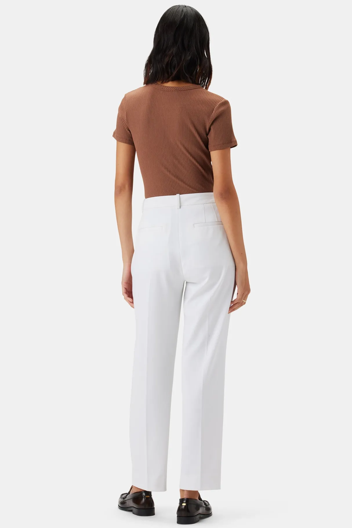 Amour Vert Taper Trouser White New