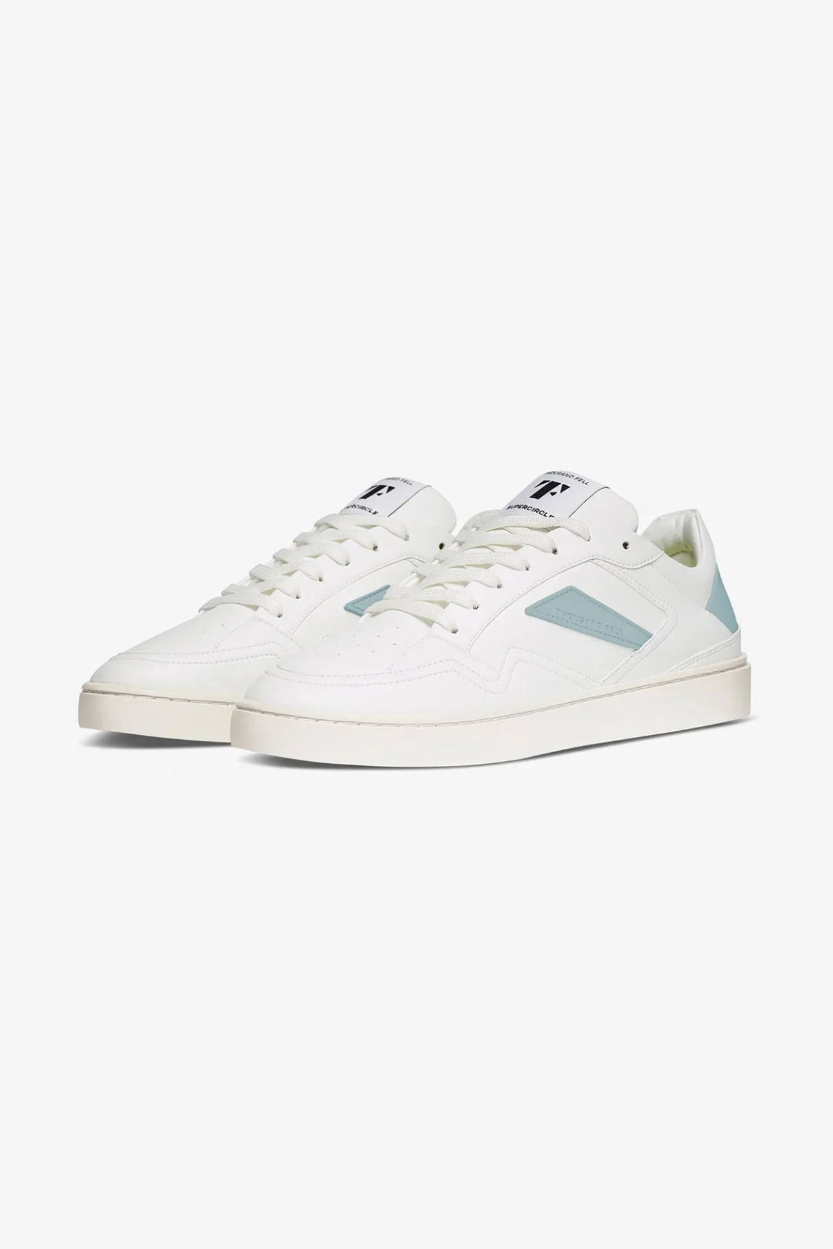 Amour Vert Thousand Fell Court Sneaker WhiteandStarlightBlue Best