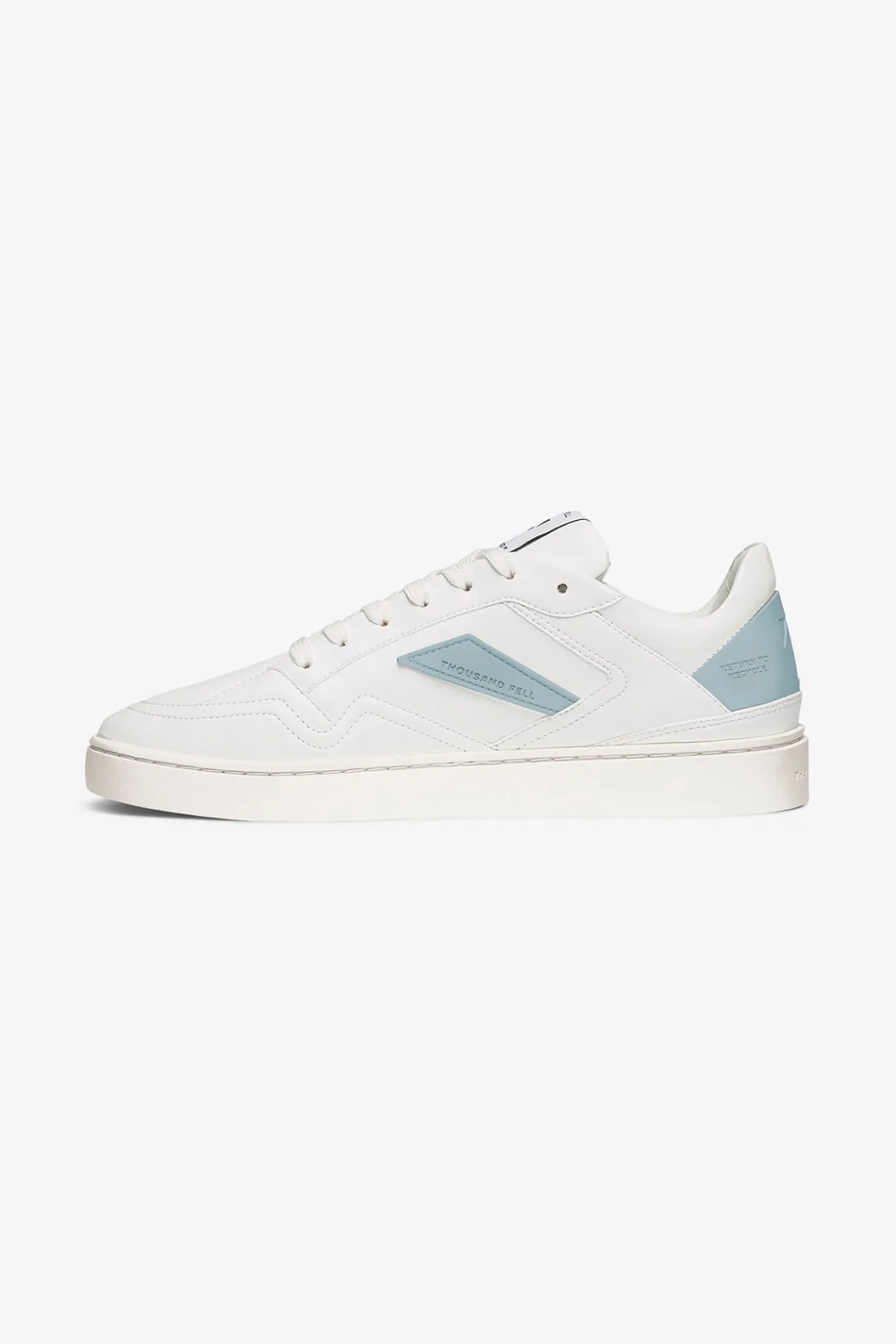 Amour Vert Thousand Fell Court Sneaker WhiteandStarlightBlue Best
