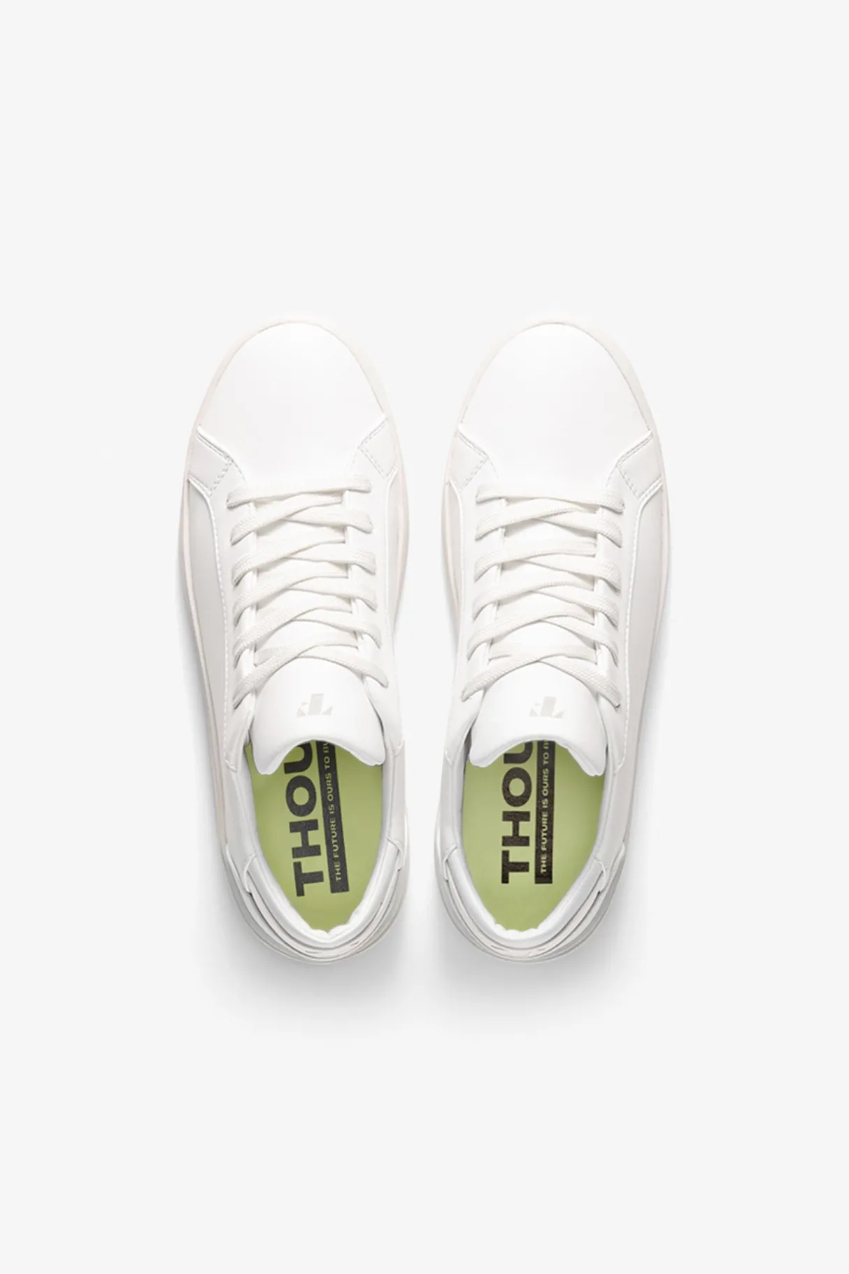 Amour Vert Thousand Fell Lace Up Sneakers White Online
