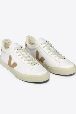 Amour Vert Veja Campo Sherpa Lined Sneaker ExtraWhiteDesert Outlet