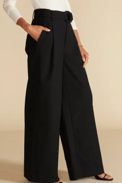 Amour Vert Victoire Wide Leg Pants Black Online