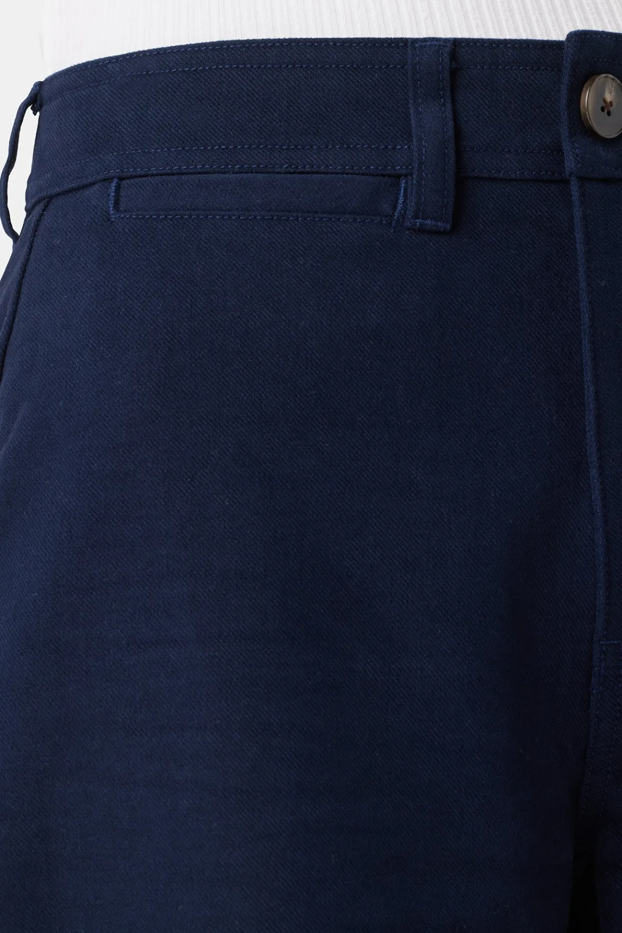 Amour Vert Wide Leg Utility Pant NavyBlue Fashion