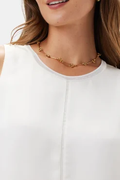 Amour Vert Zola Doubled Tank Ivory Discount